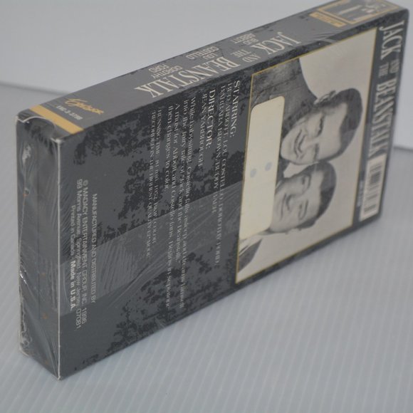 Hollywood Gold Jack and the Beanstalk VHS Tape Abbott & Costello Comedy New Seal - Picture 4 of 5